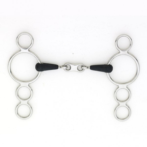 Bocado de Acero Inoxidable de 12.5cm para Caballo, Boquilla Articulada, Cómodo para Montar a Caballo, Accesorios Ecuestres, Bocados para Caballos, Logotipo Personalizado - Product Image 4