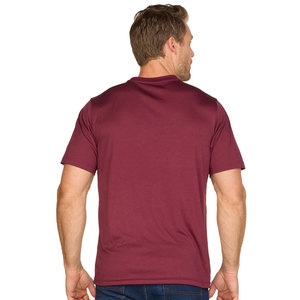 High Quality Athleisure Stretch T-Shirt Crew Neck with Short Sleeves in Dark Green T-Shirt for Men - Product Image 6