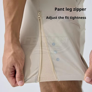 Men's Solid Color Quick Dry Polyester Bermuda Shorts Drawstring Closure <b>Elastic</b> Waist Sporty Casual Outdoor Wear - Product Image 3