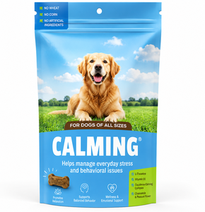 Masticables Calmantes para Perros y Gatos, Suplementos Naturales para Mascotas para el Alivio del Estrés y la Relajación, Fabricante de Empaques Personalizados al por Mayor OEM ODM - Product Image 1