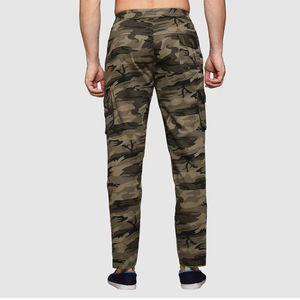 Pantalones Cargo de Camuflaje para Hombre, Ropa Deportiva, Logotipo Personalizado Impreso, Pantalones Cargo Casuales con Parche Bordado, Alta Calidad, 100% Algodón, Secado Rápido - Product Image 2
