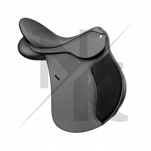 Selle de dressage haute performance en cuir véritable, confortable et durable, avec arceau en bois, pour l'équitation anglaise, produits équestres d'Inde. - Product Image 6