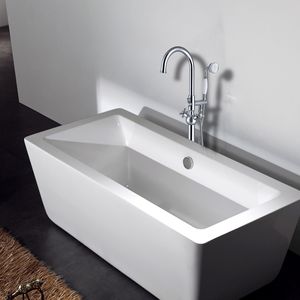 Rubinetto per Vasca da Bagno Freestanding con Doccetta - Rubinetti Premium per Bagno e Doccia - Product Image 1