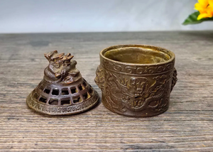 Brûleur d'encens décoratif en métal, style arabe, écologique, pour la maison de luxe, inspiré de l'encens indien Bakhoor - Product Image 6