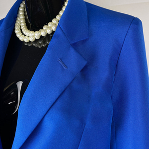 Blazer de Negocios para Mujer, Primavera-Otoño, Tejido, con Botones, Cuello de Solapa, Hecho a Medida, Fabricante y Proveedor Greek Life - Product Image 6