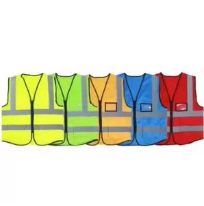 Chaleco Reflectante de Alta Visibilidad para Tráfico y Construcción NESTA SPORTS, Chaqueta de Seguridad Multibolsillos - Product Image 4