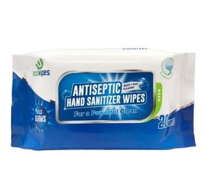 Lingettes antibactériennes de marque personnalisée: élimination 99.9% des virus et des bactéries, pour le nettoyage et la protection quotidienne, personnalisées avec votre logo - Product Image 1