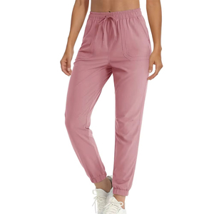 Nuevo y Mejorado: Pantalones Casuales de Mujer, Estilo Urbano de Invierno, Color Sólido, Cintura Elástica, Corte Regular, Gran Venta - Product Image 1