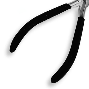 New Design Plier Hair Extension Tools Black Handle Weft Hair Extension Tools Made Of Stainless Steel Plier - Product Image 6