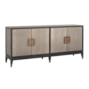 Midcentury Modern Modular Solid Wood Eco-Friendly Living Room Bedroom <b>Cabinet</b> Flat Panel Doors Large Capacity <b>Storage</b> 4 - Product Image 3