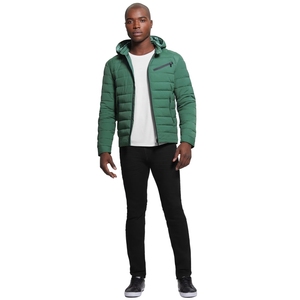 Veste matelassée personnalisée OEM pour homme, veste d'hiver de qualité supérieure, légère, chaude, résistante à l'eau, fournisseur de marques privées - Product Image 1