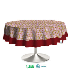 100% Pure Cotton Woven Floral Printed Modern Soft <b>Waterproof</b> Oilproof <b>Table</b> <b>Cover</b> for Kitchen Home Decor - Product Image 6