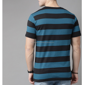 T-shirt décontracté pour homme fabriqué au Pakistan, en coton, séchage rapide, respirant, manches courtes, 240g, col rond, coupe ajustée, haute qualité, uni - Product Image 6