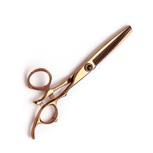 Ciseaux de barbier japonais en acier inoxydable, finition miroir, pour droitiers, ciseaux de texture pour cheveux, ciseaux à dents de barbier - Product Image 3