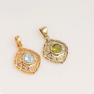 Collar con Colgante de Araña de Citrino Natural en Tono Dorado, Gema de Piedra de Nacimiento de Octubre, Joyería Hecha a Mano Estilo Boho, Regalo para Ella, Mujeres - Product Image 4