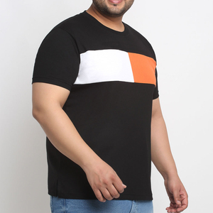 T-shirt Homme 100% Coton Lourd Anti-Plis Imprimé Logo Ample Manches Courtes Décontracté Uni Jersey Printemps Fitness - Product Image 2