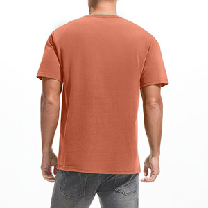เสื้อยืดผู้ชายสีขาวคุณภาพสูง เนื้อผ้านุ่ม 100% ผ้าฝ้าย เสื้อผ้าขนาดใหญ่พิเศษ สั่งทำได้ มีกระเป๋าเสื้อแบบวินเทจ - Product Image 3