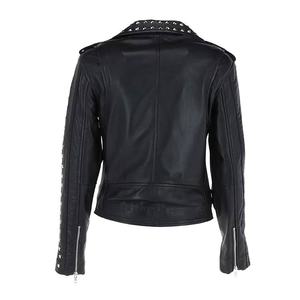 Chaquetas de cuero para mujer a precio bajo, moda para mujer, recién llegado, personalizadas a granel, chaqueta de cuero para mujer - Product Image 3