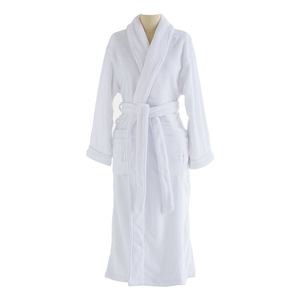 Peignoir en coton gaufré 100 % doux et respirant pour homme – Luxe, spa, salon, vêtement de détente pour adulte - Product Image 5