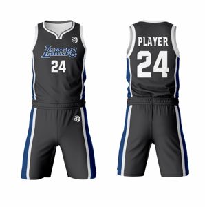 Uniforme de Baloncesto de Poliéster Elegante para Hombre, Cómodo, Transpirable, Ligero y de Secado Rápido para Entrenamiento Deportivo y Actividades en Cancha - Product Image 3