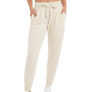 Wholesale Custom Jogger Pants for Women 2026 Cotton Fleece Breathable <b>Trousers</b> <b>Elastic</b> <b>Waist</b> Casual Style - Product Image 1