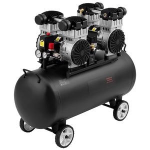 Compressore d'aria senza olio da 4HP, 10.6 CFM a 90 PSI, con serbatoio in acciaio da 20 galloni (Max. 125 PSI) 78dB Ultra-Silenzioso Portatile - Product Image 1