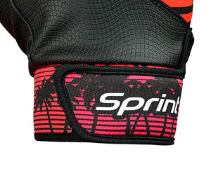 Guantes de Bateo de Béisbol para Entrenamiento - Palma Antideslizante de PU - Dorso de Poliéster Sublimado - Pestaña de Goma con Logotipo Personalizado - Muñequera de Neopreno - Product Image 4