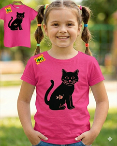 Best Quality Wholesale Girls O-Neck <b>Butterfly</b> Short Sleeve Knitted 100% Cotton T-Shirts Kids Graphic Summer <b>Tops</b> Casual Tees - Product Image 1