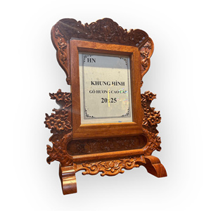 Marcos de Fotos Modernos y Duraderos para Altares Ancestrales y Salas de Estar, Varios Tamaños, Madera de Huong - Product Image 4