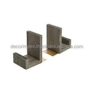 Elegant Cut-Out Floral/<b>Leaf</b> Pattern Matte Black Metal Adjustable <b>Art</b> Decor Bookends for Home Decoration - Product Image 3