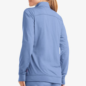 Nouvelle Arrivée Blousons Chirurgicaux Chauds pour Femmes en Coton Polaire à Manches Longues avec Col et Fermetures Éclair Intégrales, Deux Poches, Idéaux pour l'Hiver - Product Image 3