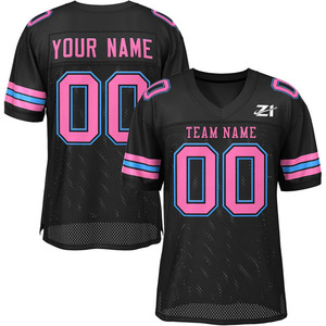 Venta al por Mayor de Camisetas de Fútbol Americano de Poliéster con el Último Diseño, Camisetas de Fútbol Americano Totalmente Personalizadas - Product Image 2