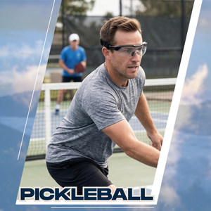 Borjye J121B Unisex <b>Adjustable</b> Nose Bridge One Piece Grey Lens <b>Glasses</b> - Product Image 6