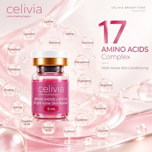 Suero SKIN BOOSTER CELIVIA BRIGHT TONE 5 mL, Perfecciona la Piel, Aumenta la Firmeza, Piel Limpia, Tratamiento Reparador de la Piel, Aspecto Radiante y Fresco - Product Image 6