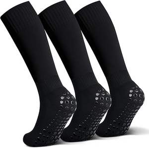 Grip Non-Slip Knitted Eco-Friendly Silk Screen Printed Sport <b>Socks</b> for Soccer Volleyball Baseball Kids Adults (Polyester/Nylon) - Product Image 1