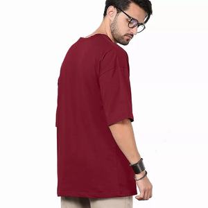 High Quality 100% Cotton Custom T Shirt For Men <b>Blank</b> Heavy <b>Weight</b> Oversized T shirt Printing T-shirt for men loose fit - Product Image 2
