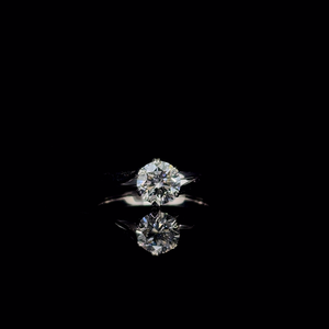18K Gold Lab Created Diamond Solitaire <b>Ring</b> for Women Romantic IGI Certified Brilliant <b>Engagement</b> <b>Ring</b> - Product Image 4