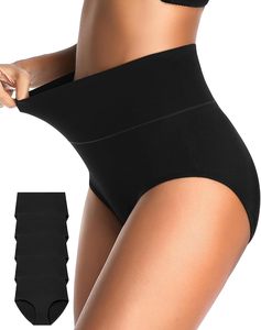 Custom Women's Solid Everyday Cotton Spandex Seamless High-Waist Breathable Eco-Friendly Quick Dry <b>Stretch</b> Bow <b>Machine</b>-Washable - Product Image 1