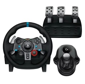 Logitech G29แป้นถีบรถแข่งสำหรับผู้ที่ชื่นชอบเกมและการจำลองการแข่งแบบมืออาชีพ - Product Image 1