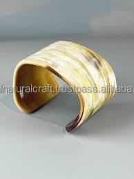 ชุดกำไลข้อมือแฟชั่นลายเขาควายเข้มธรรมชาติหรูหรากำไลข้อมือกำไลข้อมือ - Product Image 3