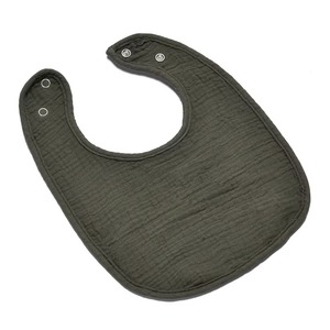 Bavoir pour bébé 100% coton, doux, absorbant, réglable, bavoir d'alimentation pour nouveau-né - Product Image 4