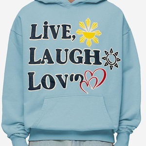Nouveaux sweats à capuche d'hiver pour hommes 100% coton de haute qualité, design personnalisé, streetwear, poche, vente en gros d'usine - Product Image 5