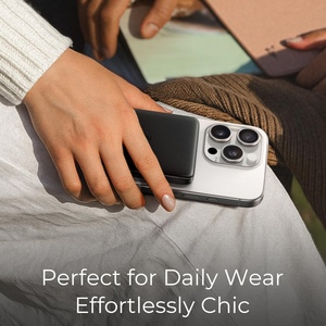 Lisen אולטרה-דק 3-in-1 10000mah בנק כוח מגנטי עם מובנה USB USB כבל USB מובנה עבור iPhone 17 16 Iwatch - Product Image 5