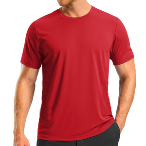 Short Sleeve <b>Men</b> T Shirt High Quality Ringer Customized Product Blank O-neck <b>Stretch</b> Fabric T-shirt For <b>Men's</b> - Product Image 1