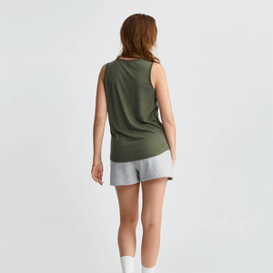 Débardeur décontracté pour femme en mélange de coton doux et respirant, sans manches, idéal pour la gym, le yoga et les activités sportives – Fournisseur OEM - Product Image 5