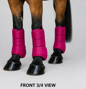 Protège-jambes équestres en néoprène, bottes médicales, amortissantes, respirantes, durables, fabrication OEM - Product Image 5