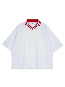 เสื้อผู้ชายสีสันตามสั่ง สไตล์สปอร์ต ระบายอากาศได้ดี ไม่ยับ แห้งเร็ว ทนต่อการฉีกขาดและหดตัว แขนสั้น ทรงหลวม ลายทาง - Product Image 6