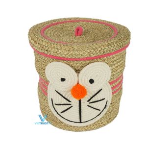 Cesta de mimbre natural hecha a mano para bebé, cesta Moisés tejida para recién nacido, ecológica, venta al por mayor para guarderías - Product Image 2