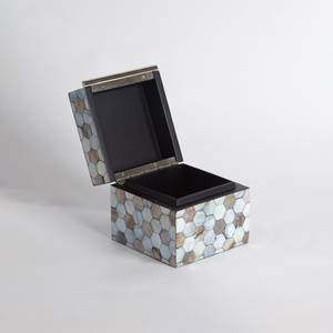 Stackable Mother Of Pearl Mosaic Jewelry <b>Box</b> Set Rectangle Storage Organizer Decorative <b>Trinket</b> Keepsake <b>Box</b> mother of pearl <b>box</b> - Product Image 5