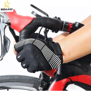Guantes de Ciclismo - Guantes de Bicicleta Acolchados de Medio Dedo con Características Antideslizantes, Transpirables y de Absorción de Impactos para Ciclismo de Montaña y Carretera - Product Image 6